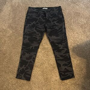 Black Camo Jeans